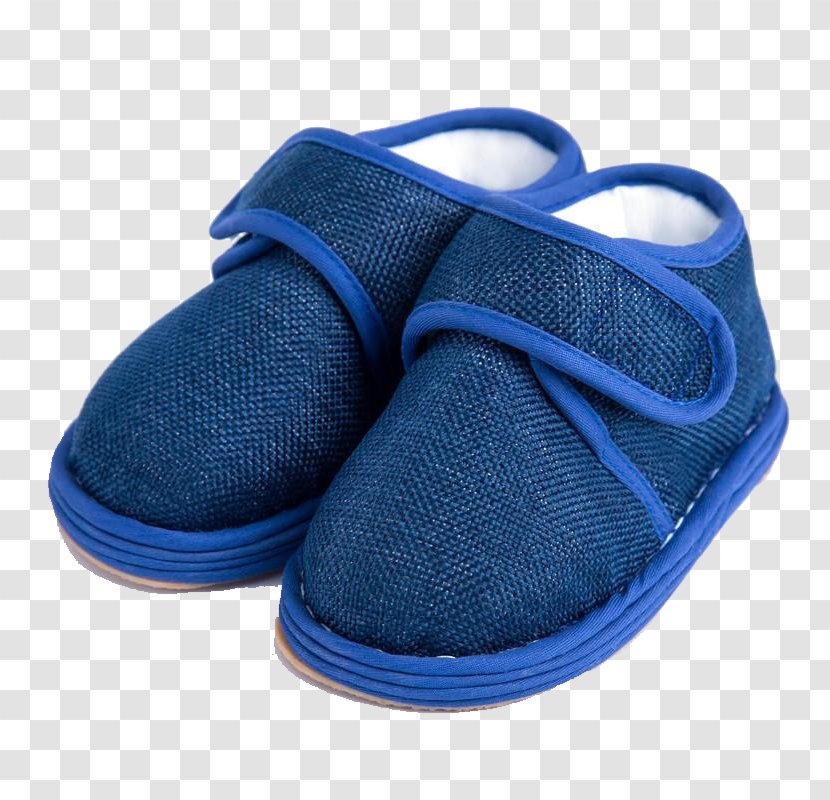 Slipper Blue Shoe - Shoes Transparent PNG