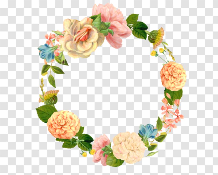 Floral Design Cut Flowers Wreath Image - Flower Transparent PNG