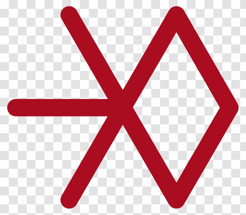 EXO Logo Overdose Growl K-pop - Suho - Lucky Symbols Transparent PNG