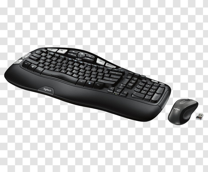Computer Keyboard Mouse Laptop Logitech Unifying Receiver - Laser - Soft Curve Transparent PNG