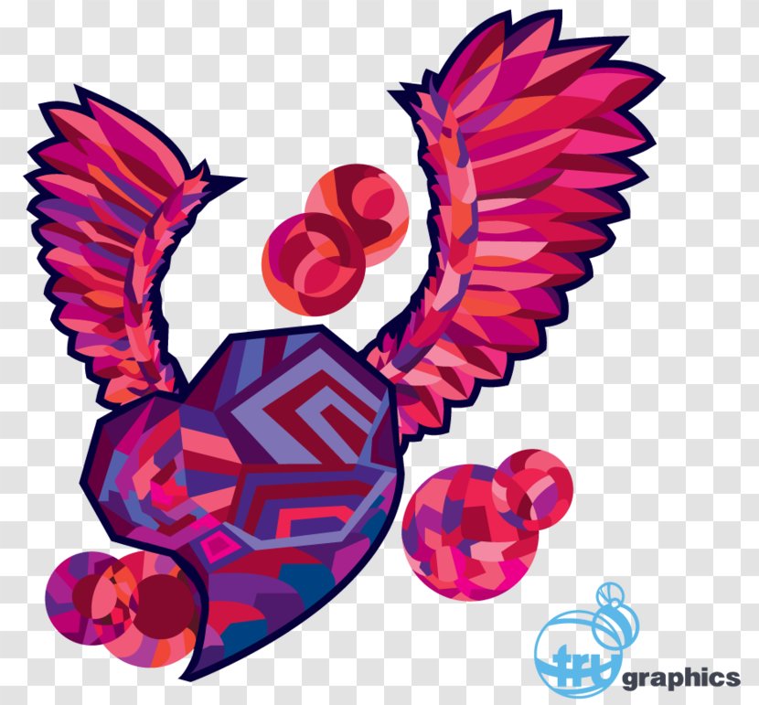 Illustration Clip Art Heart Character Purple - Frame - Elsewhere Poster Transparent PNG