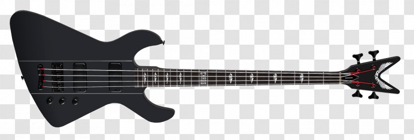 Dean ML Metalman Z Fender Precision Bass Razorback Guitars - Flower - Guitar Transparent PNG