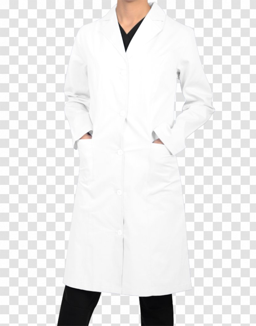 Lab Coats Sleeve Outerwear Neck - Coat Transparent PNG