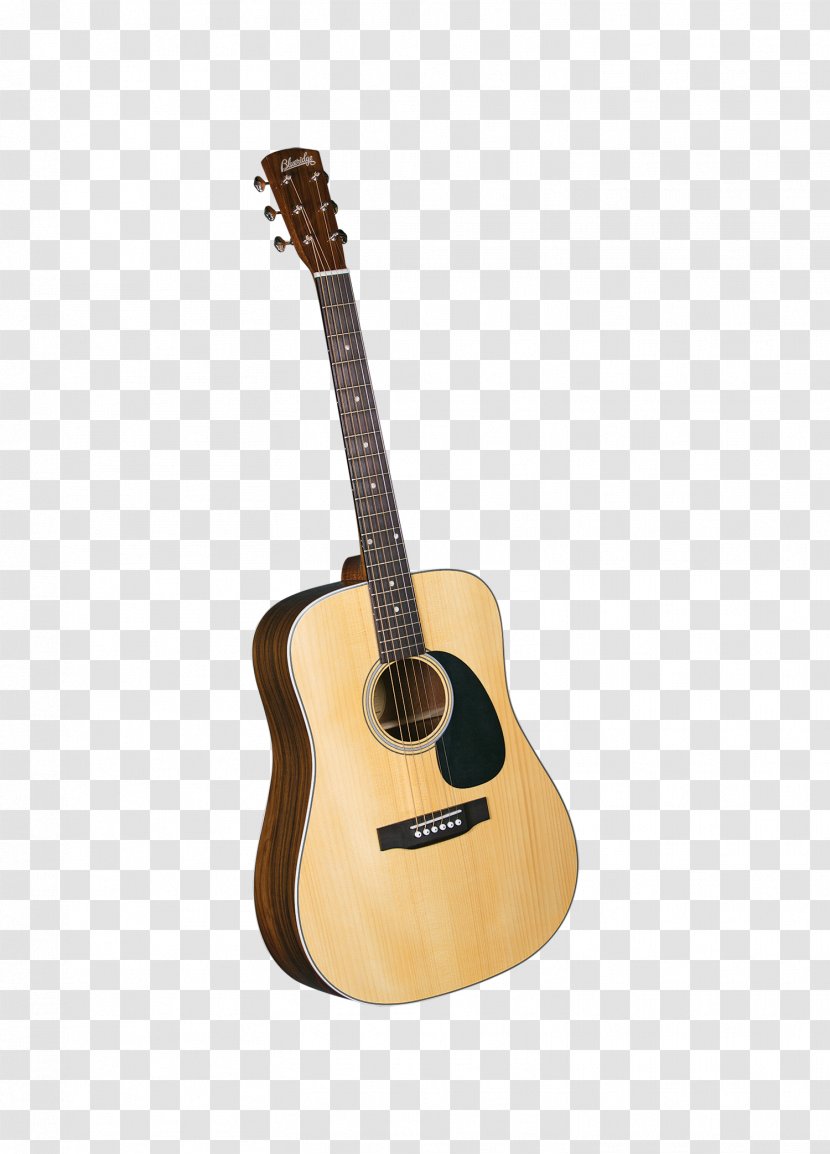 Dreadnought Steel-string Acoustic Guitar Acoustic-electric - Silhouette Transparent PNG