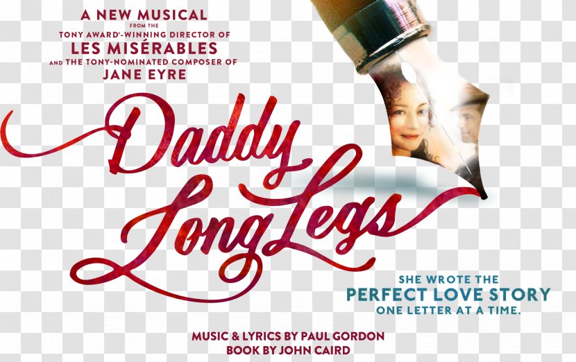 Daddy Long Legs Jane Eyre Musical Theatre Broadway Cast Recording - Watercolor - Certificate Text Transparent PNG