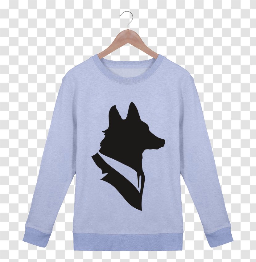 T-shirt Bluza Sleeve Sweater Woman - Mr Fox Transparent PNG