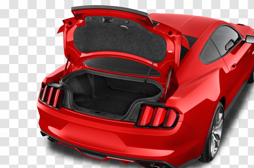 2016 Ford Mustang 2015 2017 EcoBoost Car Shelby - Trunk Transparent PNG