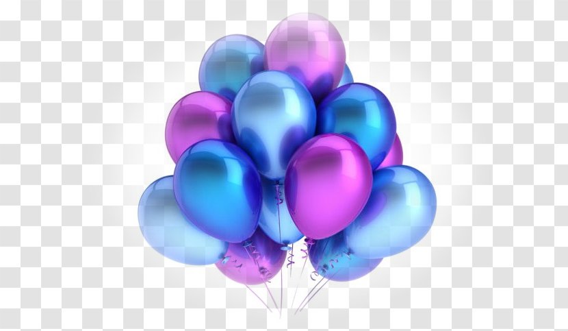 Balloon Birthday Greeting & Note Cards Party - Hot Air - Cartoon Black And White Transparent PNG
