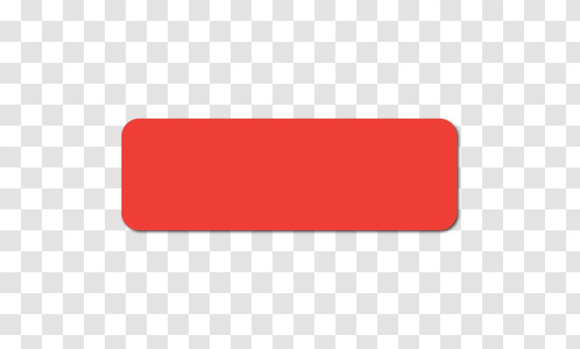 Red Maroon Rectangle - Label Transparent PNG