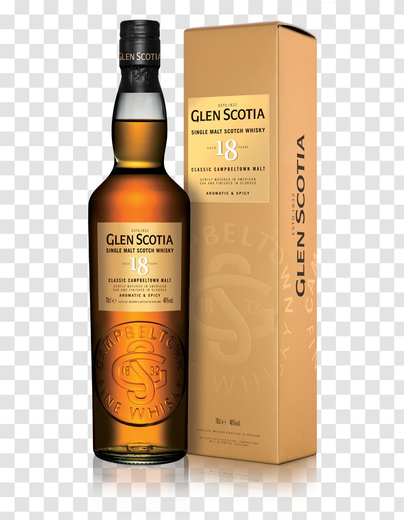 Glen Scotia Distillery Whiskey Single Malt Scotch Whisky - Society Transparent PNG