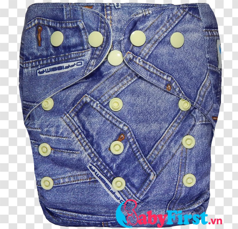 Jeans Denim Pocket M - Textile Transparent PNG
