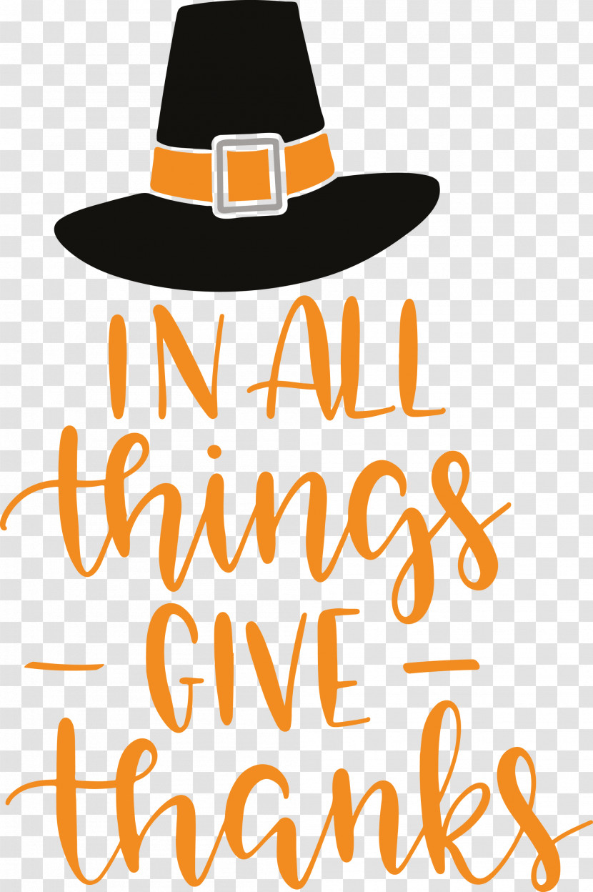 Give Thanks Thanksgiving Transparent PNG