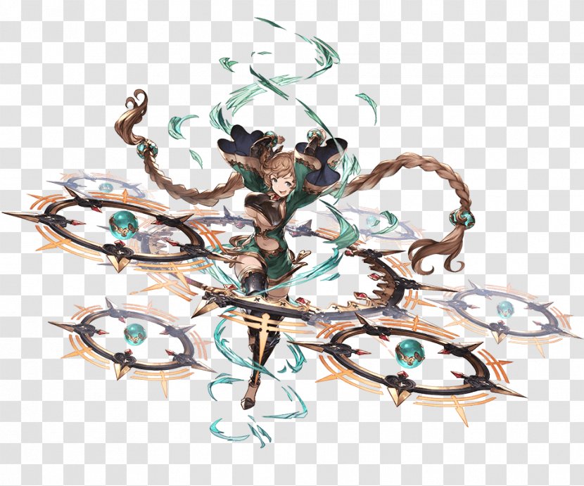 Granblue Fantasy Video Game Character Art - Flower - Tree Transparent PNG