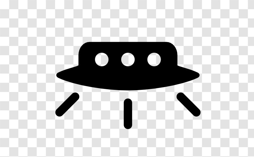 Unidentified Flying Object Saucer Extraterrestrials In Fiction - Black And White - Ufo Transparent PNG