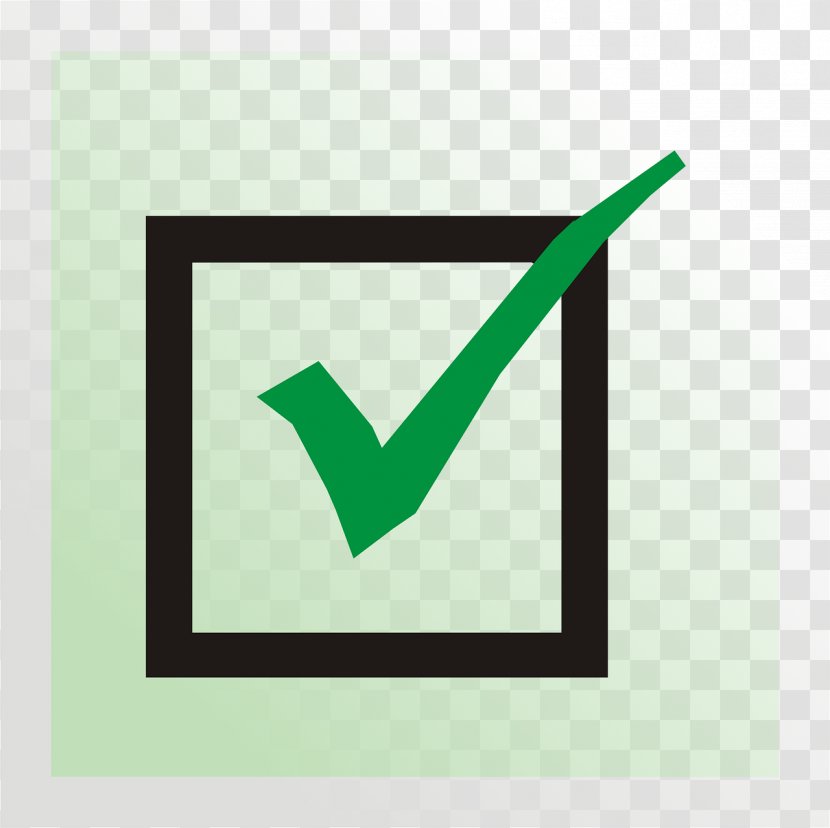 Checkbox Button Check Mark Clip Art - Logo Transparent PNG