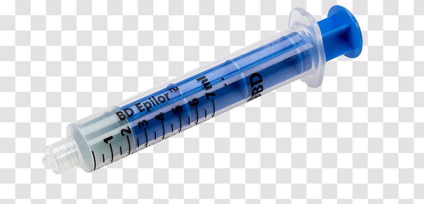 Syringe Medical Equipment Becton Dickinson Hypodermic Needle Device - Cylinder Transparent PNG
