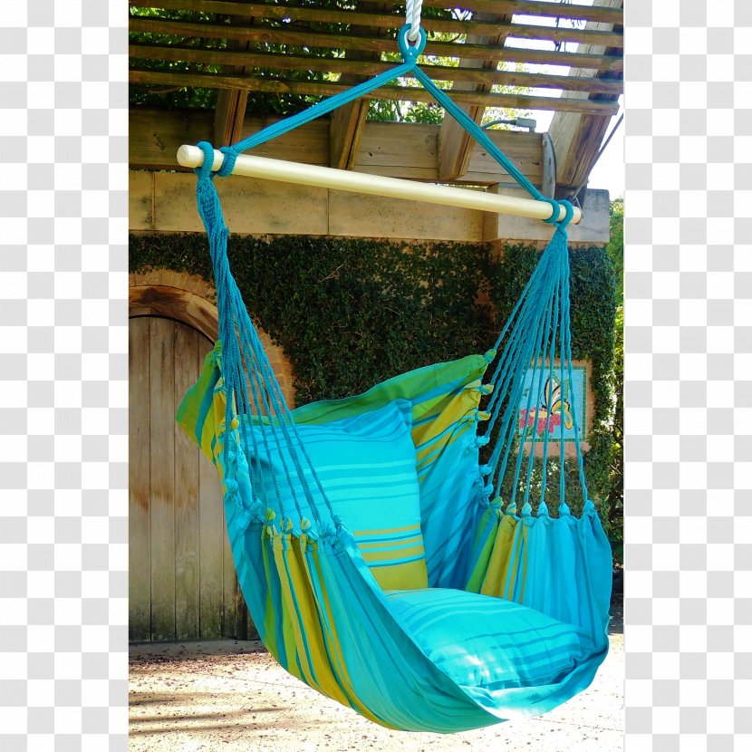 Turquoise - Hammock - Hanging Chair Transparent PNG