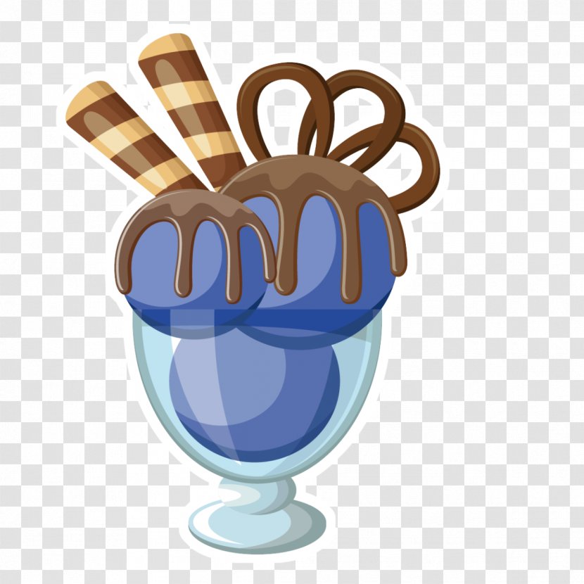 Ice Cream Cake Chocolate Dim Sum Cupcake - Sweetness Transparent PNG