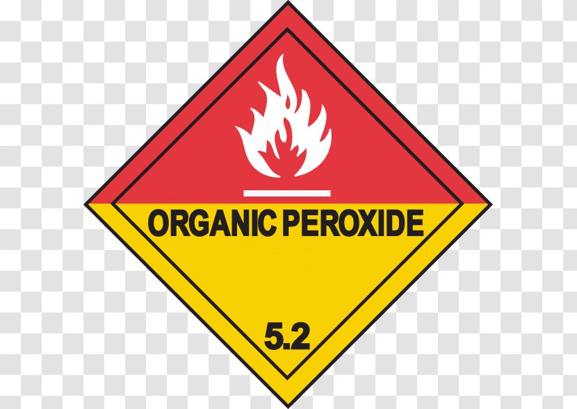 Australian Dangerous Goods Code Organic Peroxide Hazchem - Sticker - ABC Dry Chemical Transparent PNG