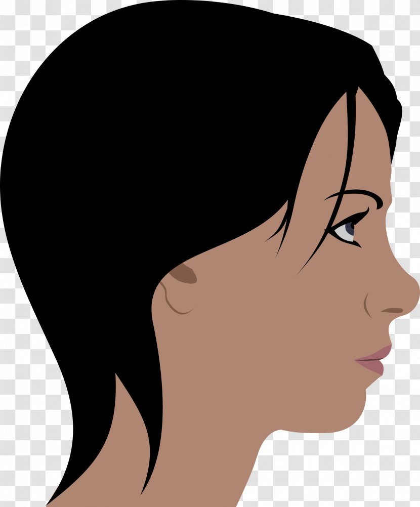 Nose Face Head Clip Art - Flower Transparent PNG