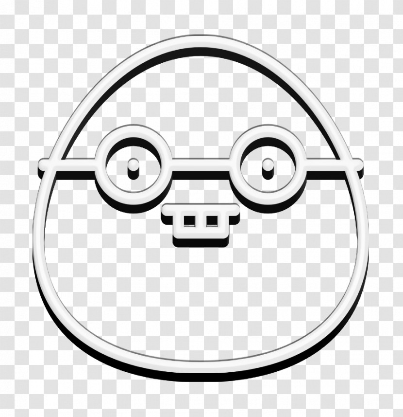 Nerd Icon Emoji Icon Transparent PNG