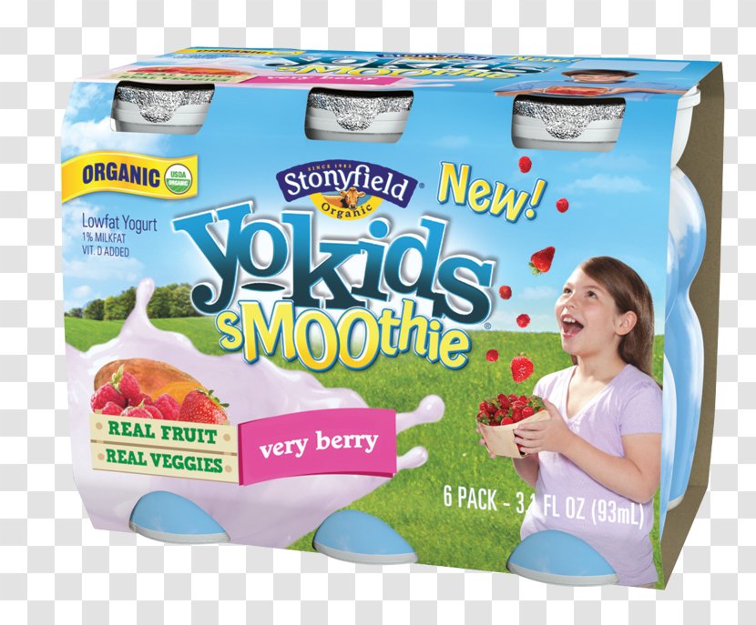 Smoothie Organic Food Stonyfield Farm, Inc. Yoghurt Strawberry - Flavor - Banana Smoothies Transparent PNG