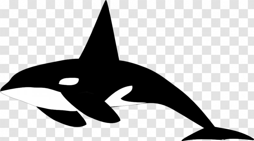 Killer Whale Shamu Clip Art - Black And White - Totem Pole Clipart Transparent PNG