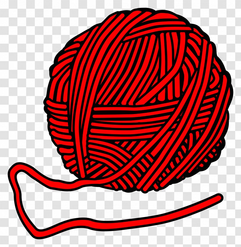 Yarn Wool Knitting Clip Art - Textile - Cliparts Transparent PNG