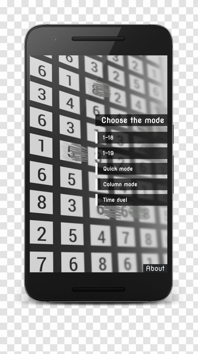 Feature Phone Numbers Game - Technology - Numberama Mobile Phones Math Brain PuzzleAndroid Transparent PNG