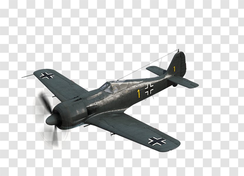 Focke-Wulf Fw 190 Fighter Aircraft Airplane - Military - Gloster Meteor Transparent PNG