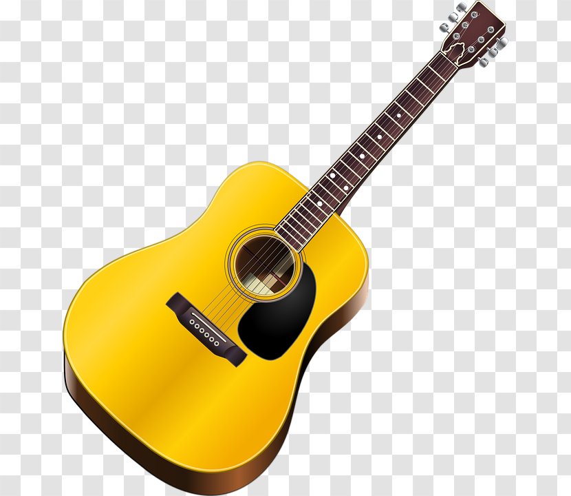 Classical Guitar Musical Instruments Acoustic - Flower Transparent PNG