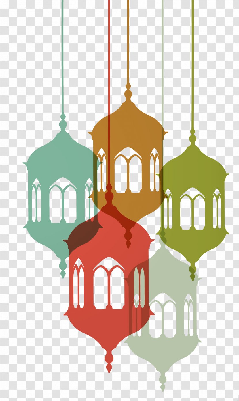 Ramadan Islam Eid Al-Fitr Mosque Clip Art - Light Fixture Transparent PNG