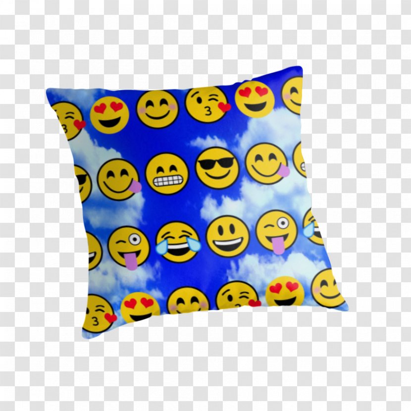 Cushion Throw Pillows Textile Smiley Text Messaging Transparent PNG