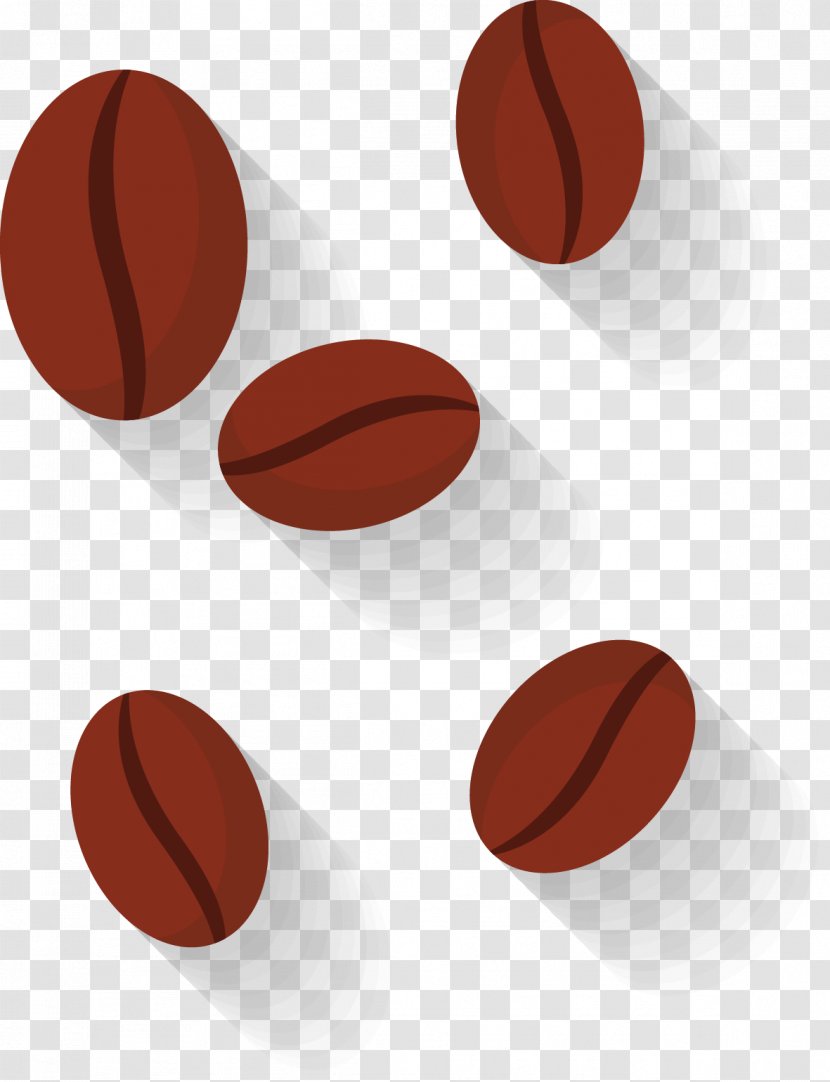 Coffee Bean Cafe Table - Vecteur - Free Beans Pull Element Transparent PNG