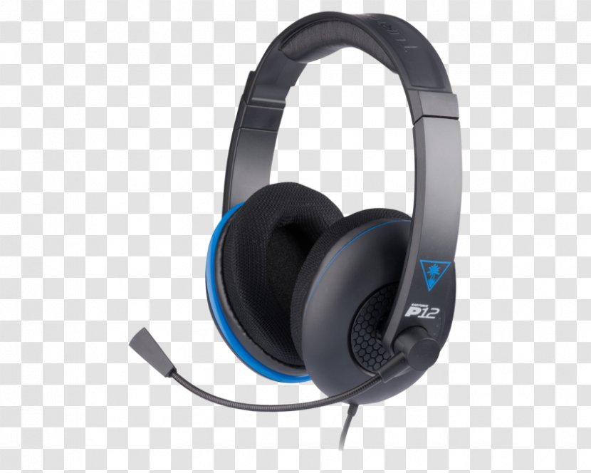 PlayStation 4 Turtle Beach Corporation P12 Headset - Stereophonic Sound - Playstation Transparent PNG