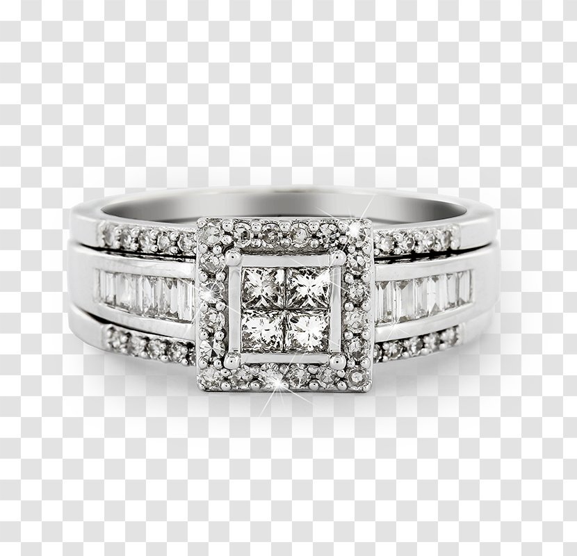 Earring Wedding Ring Engagement Jewellery - Bracelet Transparent PNG