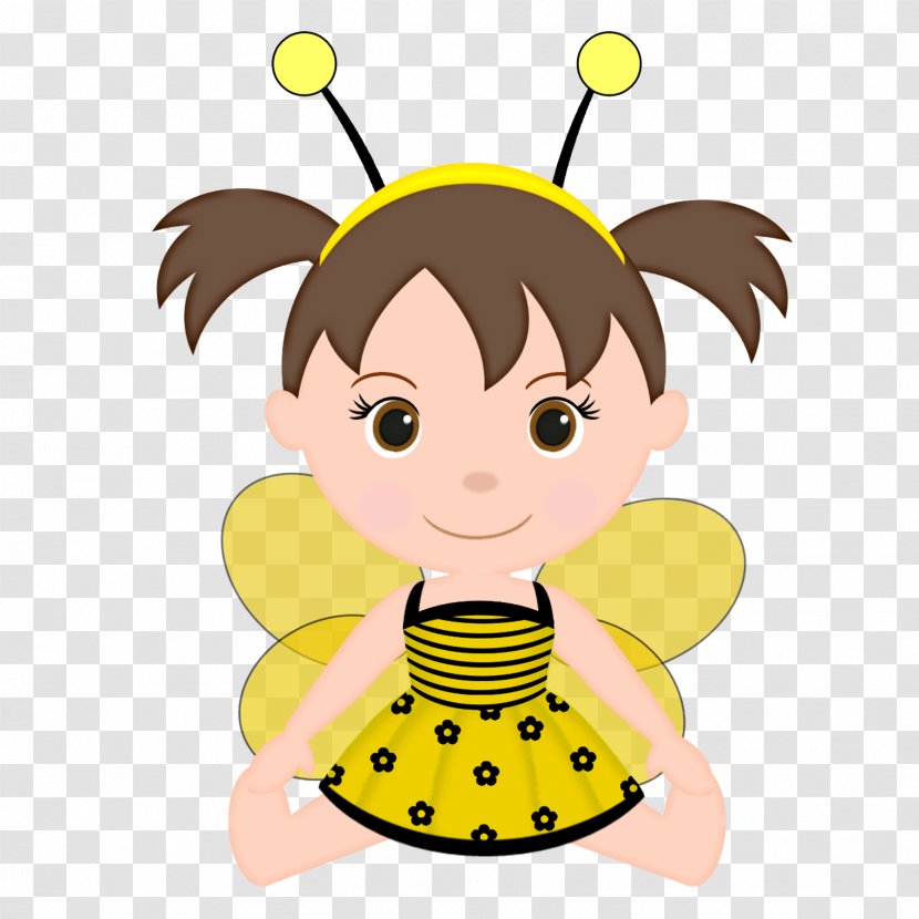 Western Honey Bee Clip Art - Infant Transparent PNG