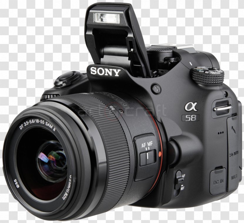 Digital SLR Camera Lens Nikon D3400 Single-lens Reflex - Viewfinder Transparent PNG