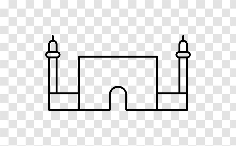 Id Kah Mosque Hassan II Temple Faisal - Flat Chinese Gate Tower Transparent PNG