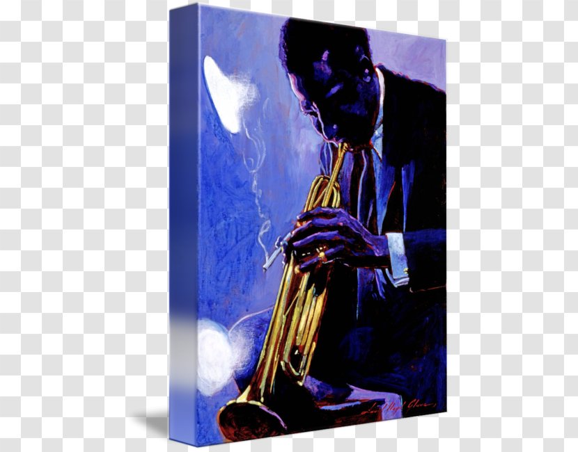 Brass Instruments Canvas Print Trumpet Art - Charlie Parker - Miles Davis Transparent PNG