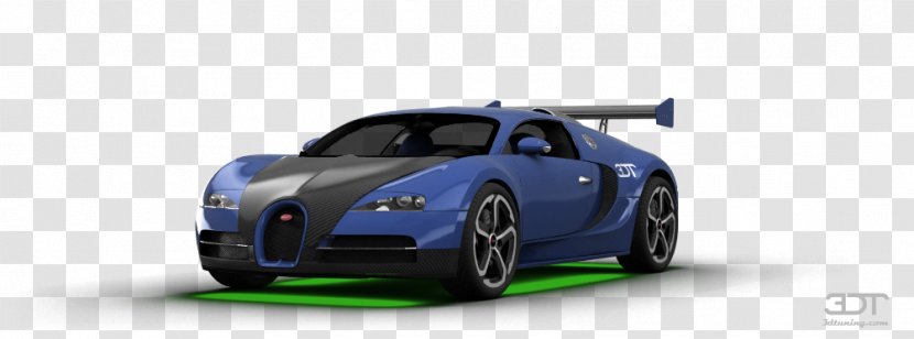 Bugatti Veyron Mid-size Car Compact - 2010 Transparent PNG