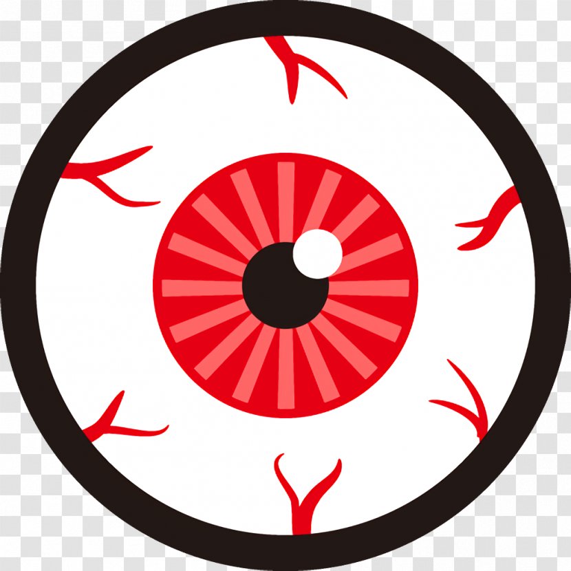 Eyeballs Halloween - Logo - Wall Clock Transparent PNG