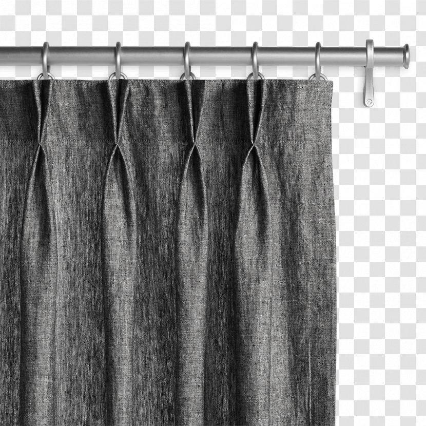Curtain Linen Drapery Flax Woven Fabric - Interior Design Transparent PNG