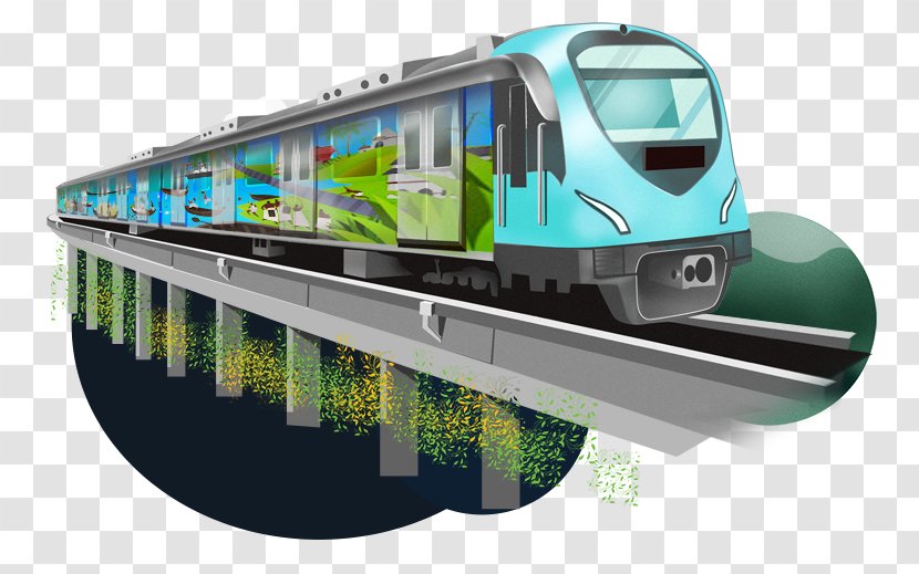 Railroad Car Rapid Transit Rail Transport Train Maglev - Mode Of Transparent PNG