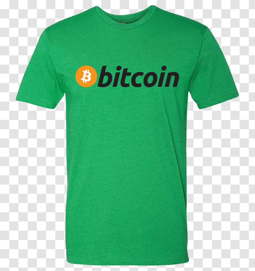 Ringer T-shirt Green Printed - Rugby Shirt - Bitcoin Transparent PNG