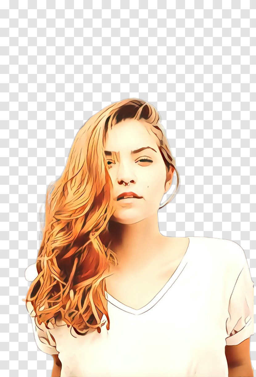 Hair Face Hairstyle Blond Chin Transparent PNG