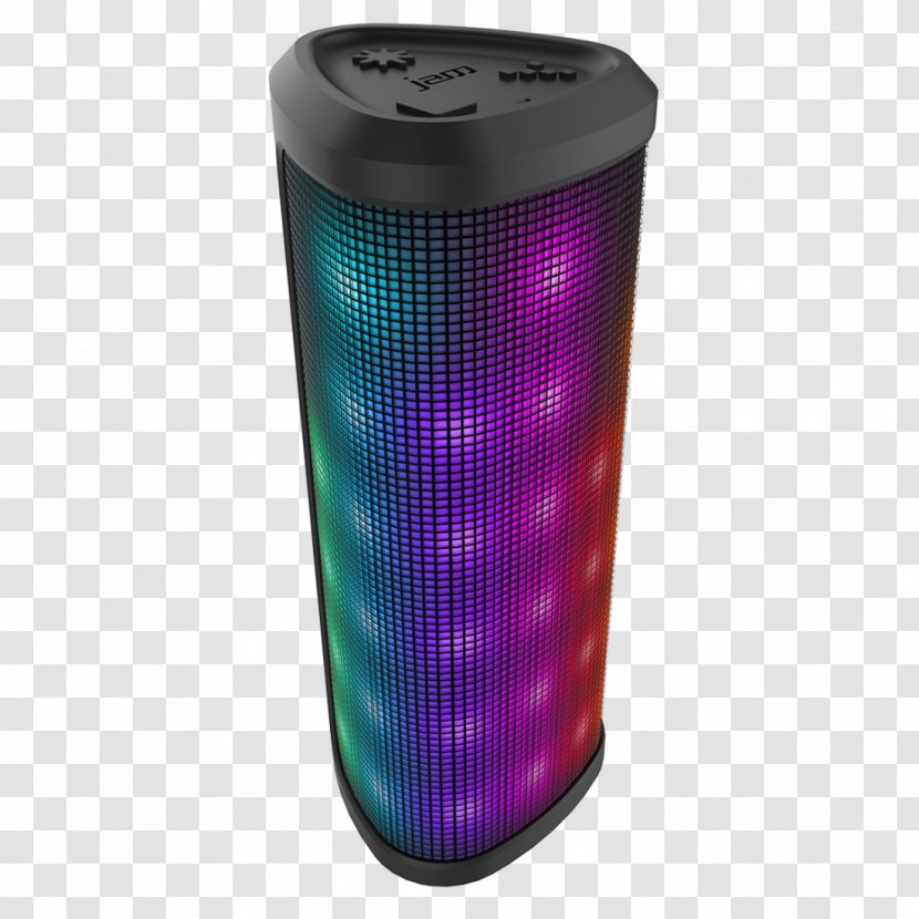 Jam Audio Trance Plus LED Bluetooth Wireless Speaker Loudspeaker - Watercolor Transparent PNG