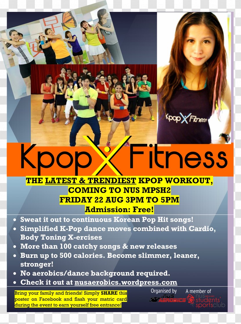 Flyer Poster Display Advertising Public Relations - Physical Fitness - Aerobic Transparent PNG