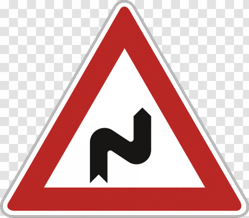 Traffic Sign Warning Road - Text Transparent PNG