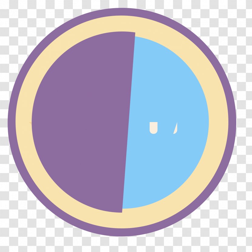Purple Violet Circle Magenta - Area - Dusk Transparent PNG